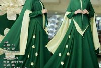 Model Gamis Syari Untuk Pesta Pernikahan Jxdu Gamis Pesta Ceruti Modern Best Seller Janetta Syari Hijau
