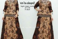 Model Model Gamis Batik Untuk Pesta Pernikahan Gdd0 Model Baju Batik Pesta Pernikahan 2019