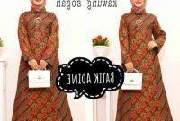 Model Model Gamis Batik Untuk Pesta Pernikahan Jxdu 21 Model Gamis Batik Terbaru Untuk Pesta