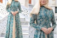 Model Model Gamis Batik Untuk Pesta Pernikahan S1du Ragam Model Gamis Batik Yang Bikin Penampilan Cantik Menawan