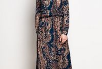 Model Model Gamis Batik Untuk Pesta Pernikahan Txdf 30 Model Baju Gamis Dari Batik Model Baju Gamis