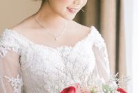 Model Model Seragam Bridesmaid Hijab 3id6 Wedding Day Dani and Nadia by Luminous Bridal Boutique