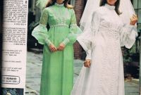 Model Vintage Bridesmaid Dress Hijab Whdr Penneys Catalog 1973 Vintage Bridal and Bridesmaid Dresses