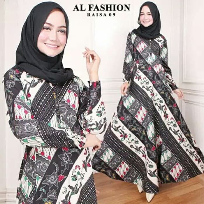 model gamis batik exclusive ragam muslim