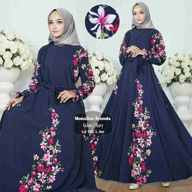 Foto Model Gamis Terbaru 2019 – Ragam Muslim