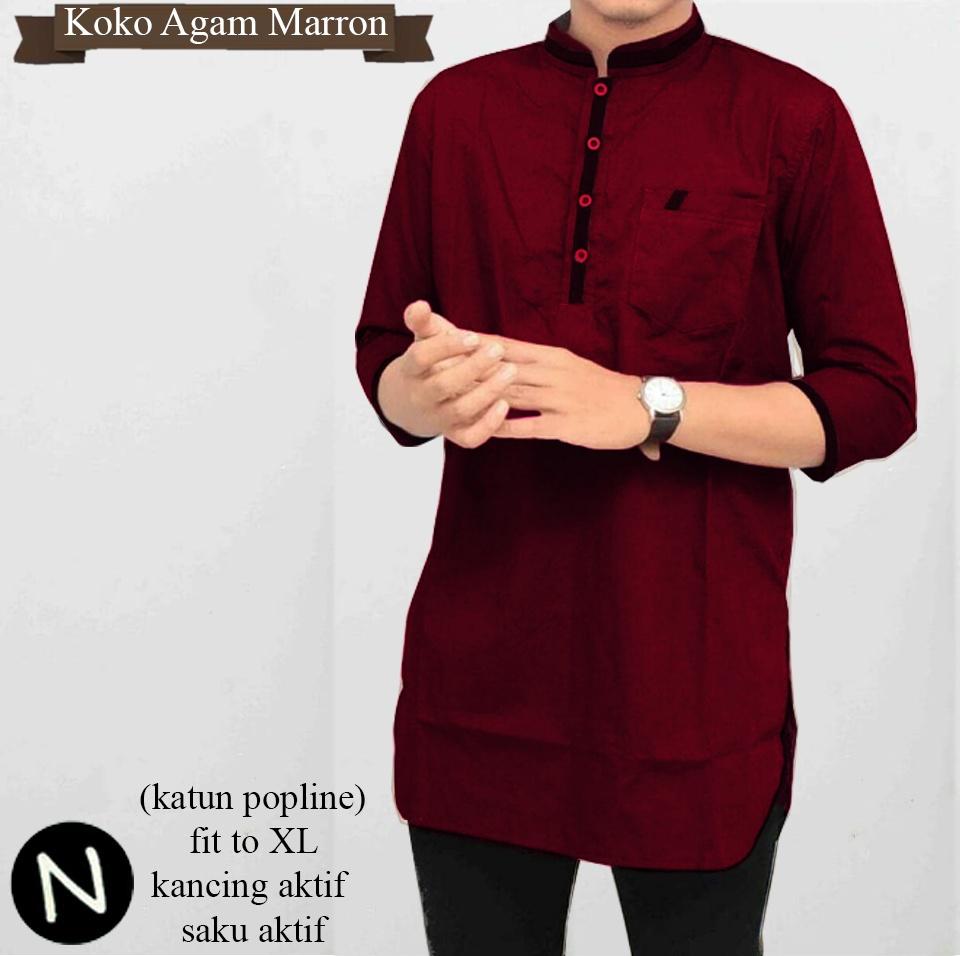 Model Baju Gamis Pria  Terbaru 2022 Ragam Muslim