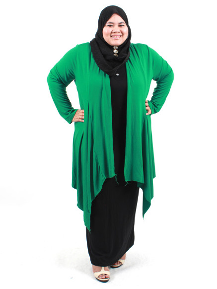  Baju  Muslim  Untuk Orang  Gemuk  Ragam Muslim 