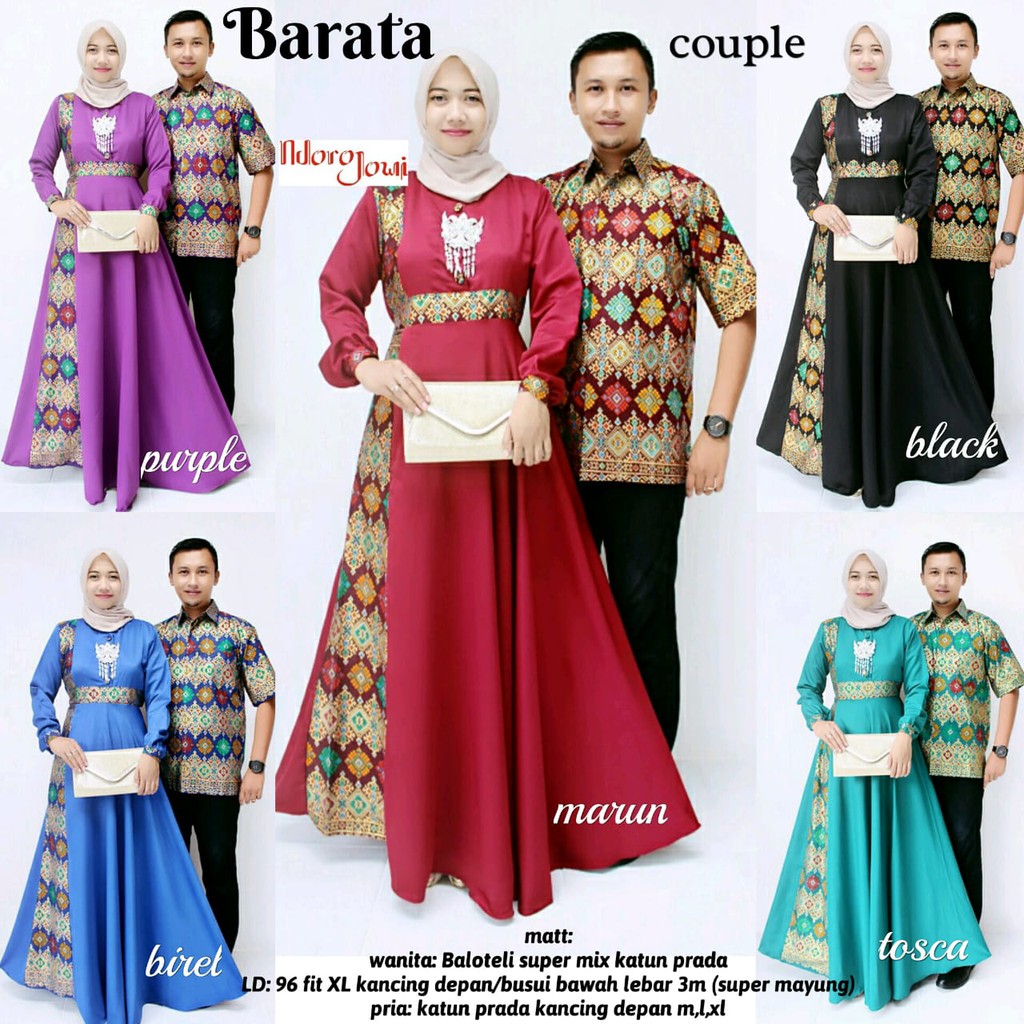  Model  Baju Gamis  Batik Rok  Payung  Ragam Muslim