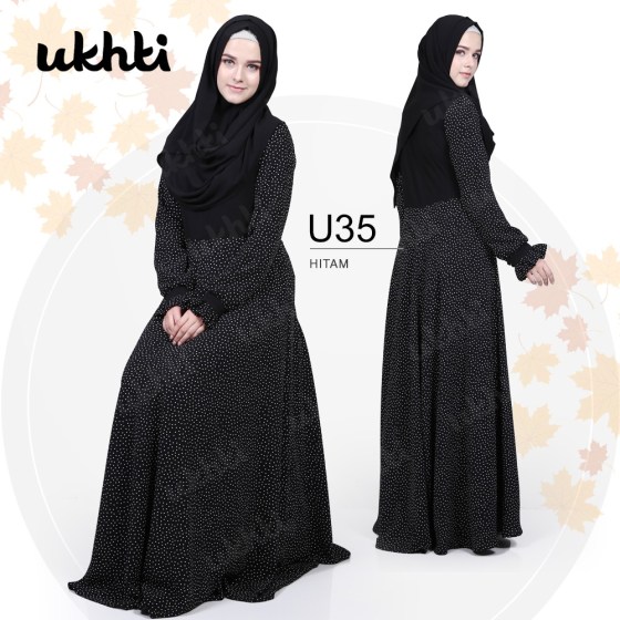 Model Gamis Batik  Dua Motif  Ragam Muslim