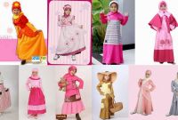 Bentuk Baju Lebaran Anak Anak Drdp Contoh Model Baju Muslim Anak Perempuan Terbaru 2014