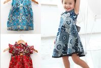 Bentuk Baju Lebaran Anak Perempuan Umur 3 Tahun Fmdf Jual Dress Batik Anak Kecil Baju Terusan Umur 1 3 Tahun Di