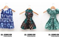 Bentuk Baju Lebaran Anak Perempuan Umur 3 Tahun H9d9 Jual Dress Batik Anak Kecil Baju Terusan Umur 1 3 Tahun Di