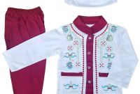 Bentuk Baju Lebaran Bayi Laki Laki J7do Jual Beli top Baju Muslim Koko 6 12 Bulan Anak Bayi