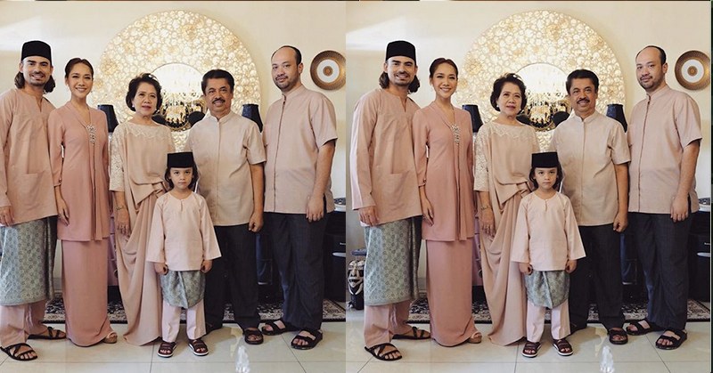 Bentuk Baju Lebaran Keluarga 2020 3ldq Foto Warna Salem Hiasi Busana Lebaran Bcl Dan Keluarga