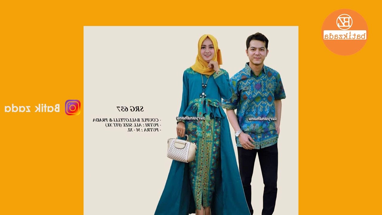 Bentuk Baju Lebaran Sarimbit 2018 Ftd8 Batik Couple Modern Model Baju Batik Couple Modern Untuk