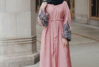 Bentuk Baju Lebaran Simpel Elegan Gdd0 30 Model Baju Gamis Terbaru Lebaran Simpel Modern Elegan