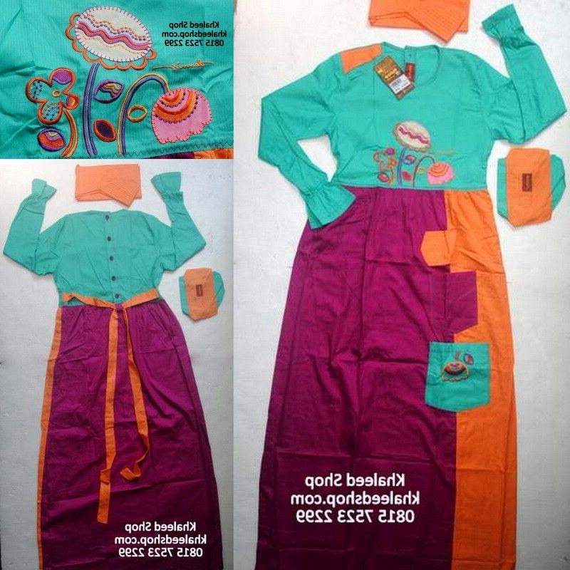 Bentuk Baju Lebaran Untuk Anak Usia 13 Tahun E9dx Baju Muslim Anak Cewek P13p5 Size 13 Remaja Cewek Untuk