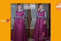 Bentuk Desain Baju Lebaran 2018 3id6 Trend Model Gamis Lebaran 2018 Trend Baju Muslim 2018