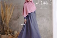 Bentuk Fashion Muslimah Terbaru 2020 9ddf 50 Baju Gamis Syari Terbaru Untuk Muslimah Masa Kini