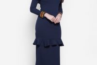 Bentuk Fashion Muslimah Terbaru 2020 E6d5 27 Fesyen Baju Kurung Terkini Untuk Raya 2020 Cantik