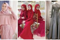 Bentuk Fashion Muslimah Terbaru 2020 Ffdn 22 Model Gamis Pesta Muslimah Modern Terbaru 2019 2020