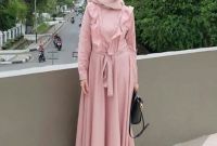 Bentuk Fashion Muslimah Terbaru 2020 Fmdf 39 Desain Model Long Dress Muslim 2020 Terbaru – Model