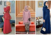 Bentuk Fashion Muslimah Terbaru 2020 Rldj 22 Model Gamis Brokat Pesta Muslimah Terbaru Di Tahun 2019