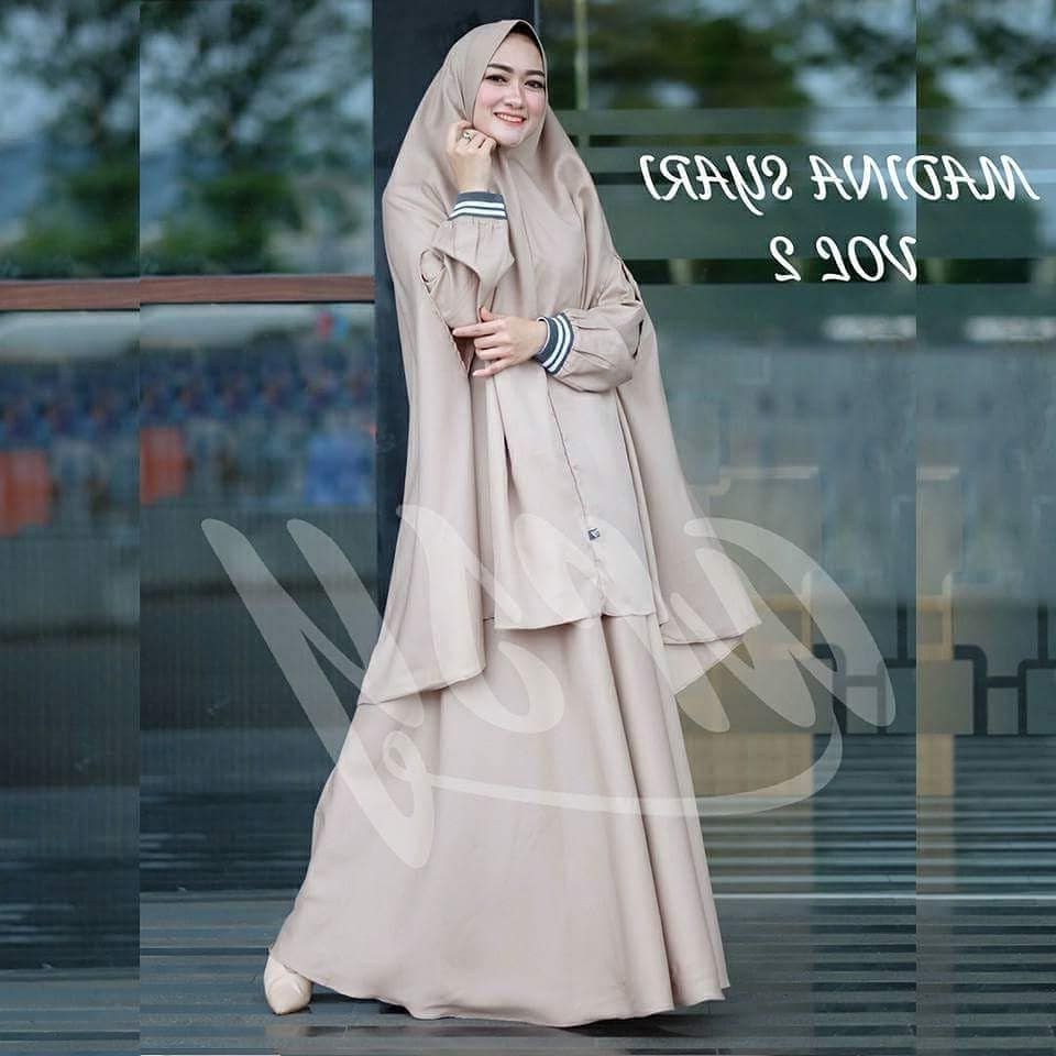 Bentuk Fashion Muslimah Terbaru 2020 T8dj Model Baju Gamis Syari Modern Terbaru 2018 2019