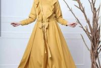 Bentuk Fashion Muslimah Terbaru 2020 Tqd3 39 Desain Model Long Dress Muslim 2020 Terbaru – Model