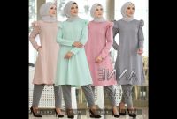 Bentuk Model Baju Lebaran 2018 atasan Dddy Model Baju atasan Terbaru 2018 Lengan Panjang