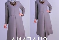 Bentuk Model Baju Lebaran 2018 atasan Kvdd Model Baju Muslim 2018 Terbaru