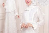 Bentuk Model Baju Lebaran Brokat 3id6 Model Baju Lebaran 2018 Brokat Putih Af4027 Model Baju