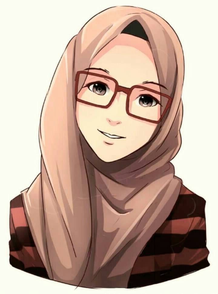 Bentuk Muslimah Bercadar Hitam E9dx 75 Gambar Kartun Muslimah Cantik Dan Imut Bercadar