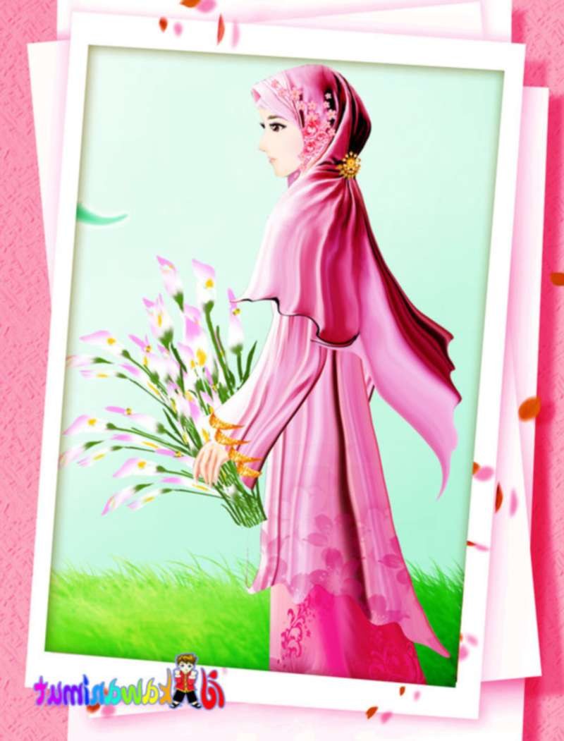 Bentuk Muslimah Kartun Cantik Berhijab Fmdf 17 Gambar Kartun Muslimah Cantik Berhijab