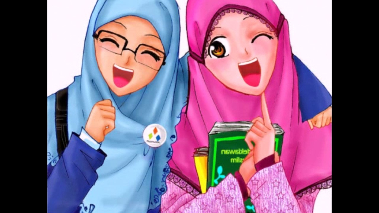 Bentuk Muslimah Kartun Cantik Berhijab Nkde Wajib Nonton Vidio Wanita Cantik Berhijab Kartun