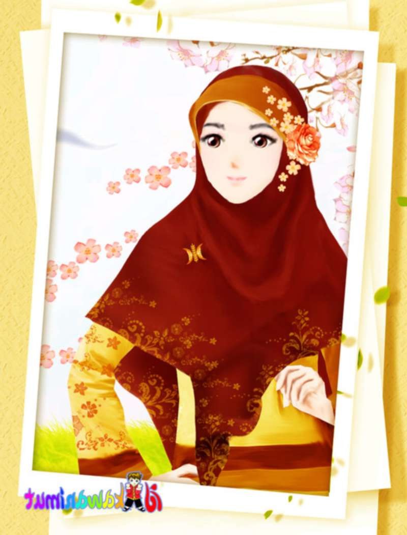 Bentuk Muslimah Kartun Cantik Berhijab Y7du 17 Gambar Kartun Muslimah Cantik Berhijab Anak Cemerlang
