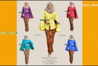 Bentuk Setelan Baju Lebaran Wanita Budm Trend Model Baju Batik Wanita Setelan Rok Blus Terkini