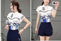 Bentuk Setelan Baju Lebaran Wanita Fmdf Baju Setelan Celana Wanita Trendy 2017