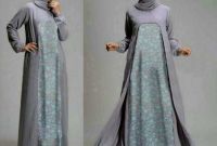 Bentuk Setelan Baju Lebaran Wanita Irdz Model Baju Setelan Gamis Muslim Wanita Terbaru Dan Modern