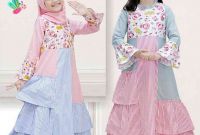 Bentuk Trend Baju Lebaran Anak 2018 D0dg Gamis Anak Lebaran Terbaru 2018 Melody Model Baju Gamis