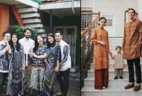 Design Baju Lebaran Ala Selebgram Ftd8 20 Parade Seragam Lebaran Dari Famili orang Terkenal