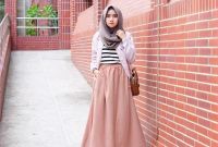 Design Baju Lebaran Ala Selebgram Ipdd 35 Trend Outfit Rok Untuk Hijabers Ala Selebgram 2019