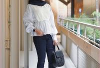 Design Baju Lebaran Ala Selebgram Ipdd Outfit Baju top Blouse Untuk Hijabers Ala Selebgram 2018