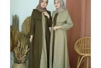 Design Baju Lebaran Dewasa S1du Jual Baju Gamis Syari Wanita Dewasa Muslim Muslimah Baju