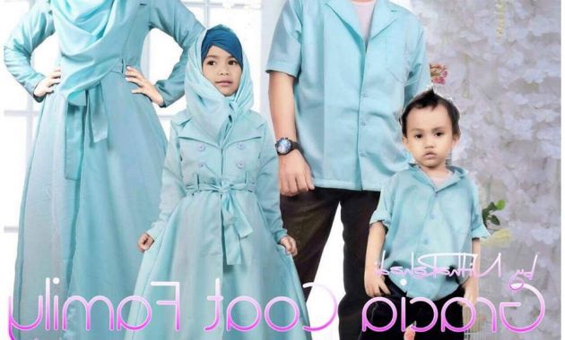Design Baju Lebaran Keluarga Zwd9 25 Model Baju Lebaran Keluarga 2018 Kompak &amp; Modis