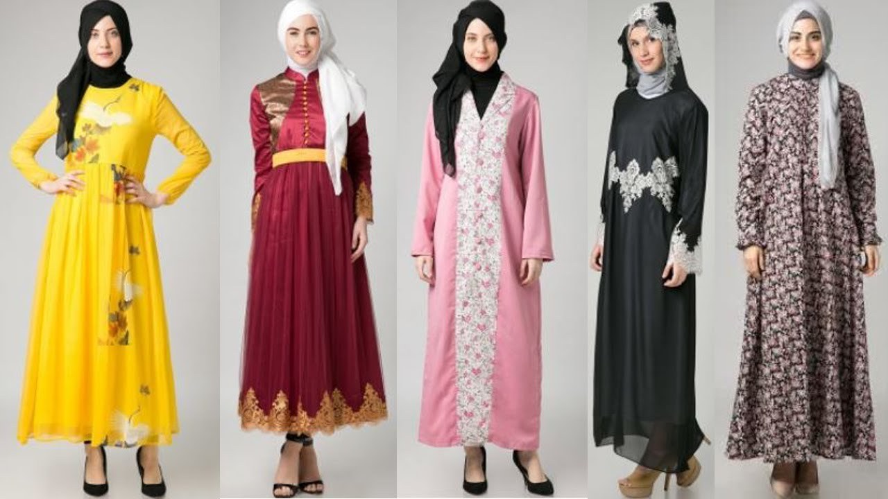 Design Baju Lebaran Masa Kini 4pde Model Busana Muslim Motif Terbaru Trend Masa Kini