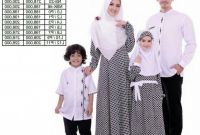 Design Baju Lebaran Putih Keluarga Thdr 22 Baju Lebaran Keluarga Warna Putih Modern
