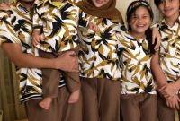 Design Baju Lebaran Seragam 4pde 10 Style Ala Artis Kompakan Pakek Baju Seragam Ini Bisa
