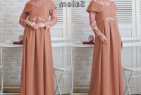 Design Baju Lebaran Terbaru 2019 H9d9 Baju Gamis Pesta Muslim 2019 Wigan Gamisalya