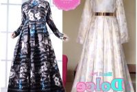 Design Baju Lebaran Terbaru Tanah Abang Ftd8 Gamis Jacguard Murah